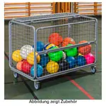 Ballwagen Komfort, 660 l, fahrbar