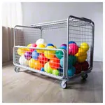 Abbildung zeigt Ballwagen Komfort, 660 l, fahrbar