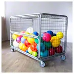 Abbildung zeigt Ballwagen Komfort, 660 l, fahrbar