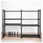 Abbildung zeigt Sport-Tec Multi Storage Rack Olympia, 127 x 43 x 175,5 cm