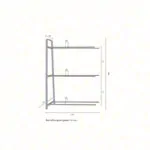 Ballregal Exklusiv Anbaumodul zur Basismodul-Erweiterung, 135x62x180 cm