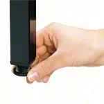 Sitzbank mit Schuhrost, 42x100x35,3 cm