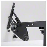 Mckel Sitz-Steharbeitstisch Ergo M 2 B x T x H 120 x 70 x 68-112 cm, mit Rollen, grau/grau