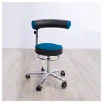 Abbildung zeigt Sanus Gesundheitsstuhl mit hhenverstellbarer Lehne, 52-72 cm, Kunstleder
