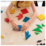Abbildung zeigt Niktin Lernspiel Quadrate N3