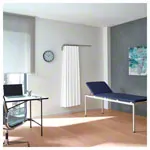Teleskopsichtschutz 150 cm mit Vorhang 175 cm