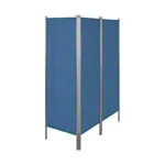 Leichtparavent 3-flgelig, H x B 165 x 156 cm