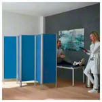 Leichtparavent 4-flgelig, H x B 165 x 204 cm