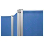 Leichtparavent 5-flgelig, HxB 165 x 259 cm