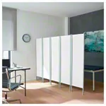 Leichtparavent 5-flgelig, HxB 165 x 259 cm