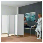 Leichtparavent 5-flgelig, HxB 165 x 259 cm