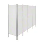 Leichtparavent 5-flgelig, HxB 165 x 259 cm