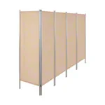 Abbildung zeigt Leichtparavent 5-fl�gelig, HxB 165 x 259 cm