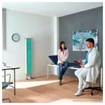 Faltwand flexibel, 3-flgelig, H x B 165 x 90 cm