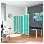 Faltwand flexibel, 3-flgelig, H x B 165 x 90 cm