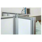Faltwand flexibel, 3-flgelig, H x B 165 x 90 cm