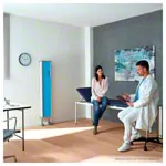 Faltwand flexibel, 4-flgelig, H x B 165 x 120 cm