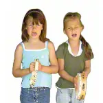 Schellenkranz aus Leder, 5 Glckchen