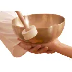 Peter Hess Klangschale Groe Herzschale,  22 cm, 1300 g, inkl. 1 Schlgel