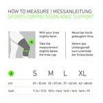 Bauerfeind Sports Compression Knee Support, Kniebandage
