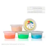 Physioflex Therapie-Knetmasse, Set: 85 g, je 1x soft, medium, strong