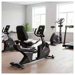 Abbildung zeigt TUNTURI Platinum E30-R Recumbent Bike