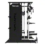 Abbildung zeigt TUNTURI Platinum Full Smith/Functionaltrainer Selectorized - V-series