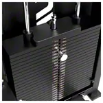 Abbildung zeigt TUNTURI Kraftger�t Platinum Dual Leg Curl/Extension, V-series