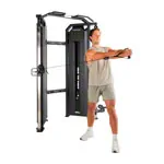 Abbildung zeigt TUNTURI Doppelseilzug Platinum Functional Trainer, V-series