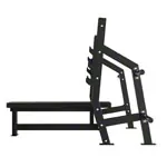 Abbildung zeigt TUNTURI Kraftstation Platinum Horizontal Bench Press, V-series