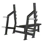 Abbildung zeigt TUNTURI Kraftstation Platinum Horizontal Bench Press, V-series