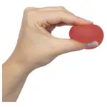 Squeeze Egg Handtrainer, weich, rot