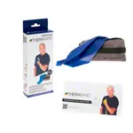 Thera-Band inkl. Tasche und Anleitung, 2,50 m x 12,8 cm, extra stark, blau