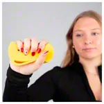 Abbildung zeigt Handtrainer aus Schaumstoff