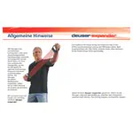 Abbildung zeigt Deuser Expander, 15-75 kg, rot