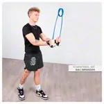 Abbildung zeigt Fu�- & Handschlaufen f�r Bali-Impander, verstellbar, Paar