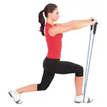Fitness Tube, extra stark, blau