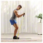 Fitness Tube, leicht, gelb, 10er Set