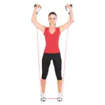 Fitness Tube, stark, rot, 10er Set