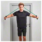 Shoulder Tube Pulley-Set, stark, grn
