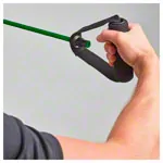 Shoulder Tube Pulley-Set, stark, grn