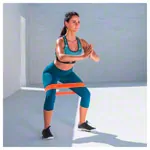 BLACKROLL Loop Band, 32x6 cm, leicht, orange