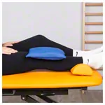 Abbildung zeigt Sandsack mit Quarzsandfllung, 30x30 cm, 5 kg, blau