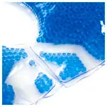 Gesichtsauflage Pearls, desinfizierbar, LxBxH 30x30x1 cm, blau
