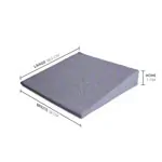 Sport-Tec Sitzkeilkissen mit Reiverschluss, 38x38x7/1 cm,