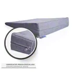 Sport-Tec Sitzkeilkissen mit Reiverschluss, 38x38x7/1 cm,