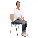 Abbildung zeigt Sitzkeilkissen extra hart, 38x38x7/1 cm