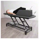 Abbildung zeigt Lagerungskeil mit flacher Beinmulde, L x B x H 75 x 20 x 22 cm