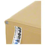 Abbildung zeigt Lagerungskeil mit 2 tiefen Beinmulden LxBxH 75x42x22 cm