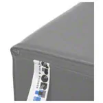 Abbildung zeigt Lagerungskeil mit 2 tiefen Beinmulden LxBxH 75x42x22 cm